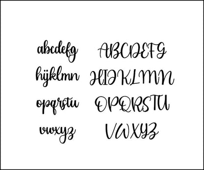 Custom Name Vinyl Decal, Tumbler Decal, Wedding Decal, Gift Decal