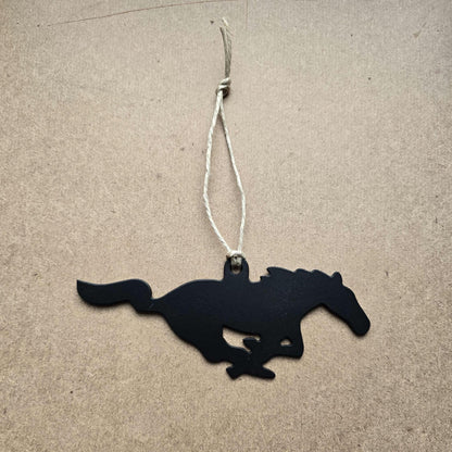 Mustang Metal Ornament, CNC Plasma Art, Gift Idea